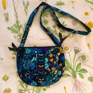Midnight Blues Vera Bradley Cross Body Purse
